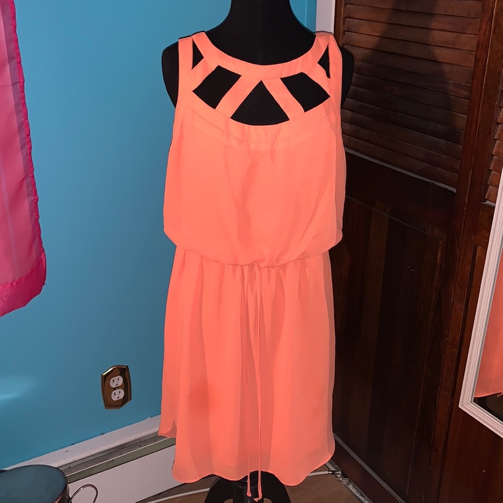 Coral Dress